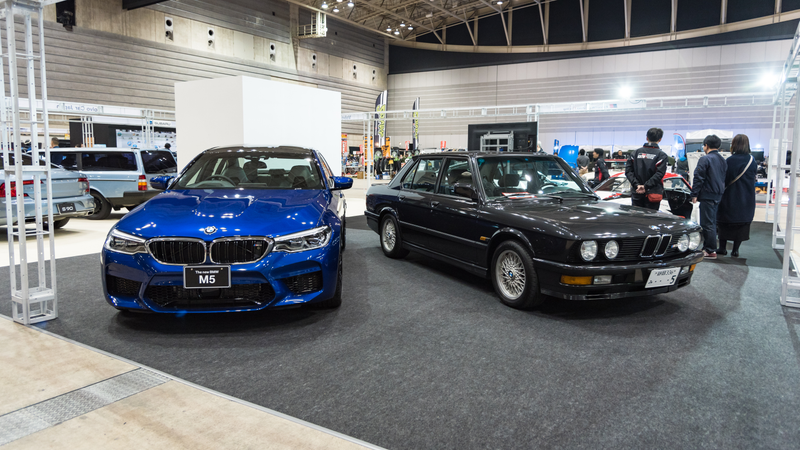 New & Old: BMW M5